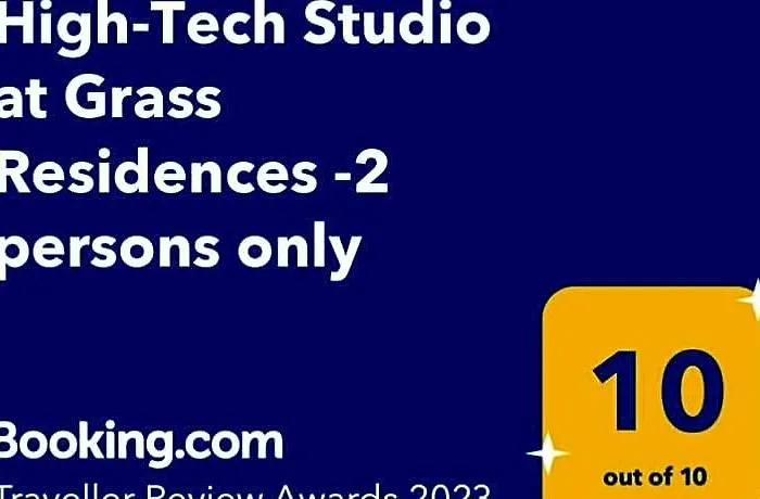 High-tech @ Grass Residences -2persons Only Hotel Manila